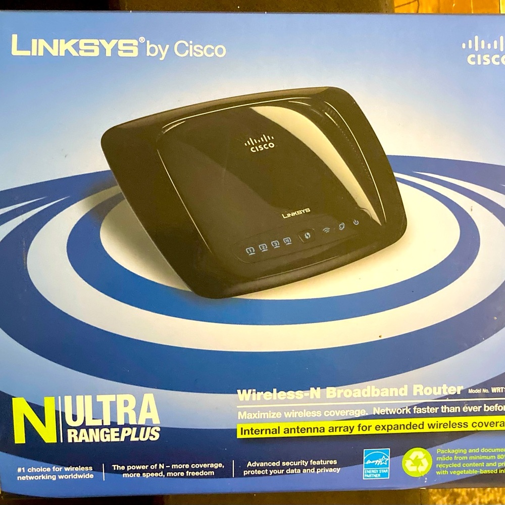 Linksys by Cisco - Wireless-N Broadband Router